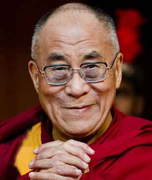 Dalai Lama, an enlightened Buddhist master, till teaches from his residence in Dharmasala, India