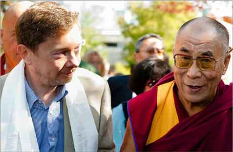 Eckhart Tolle and the Dalai Lama